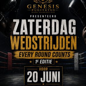 Ticket (volw.) - Amateurboksen zaterdagavond 20-6-2026