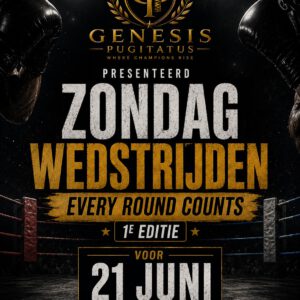 Ticket (volw.) - Amateurboksen zondagmiddag 21-6-2026